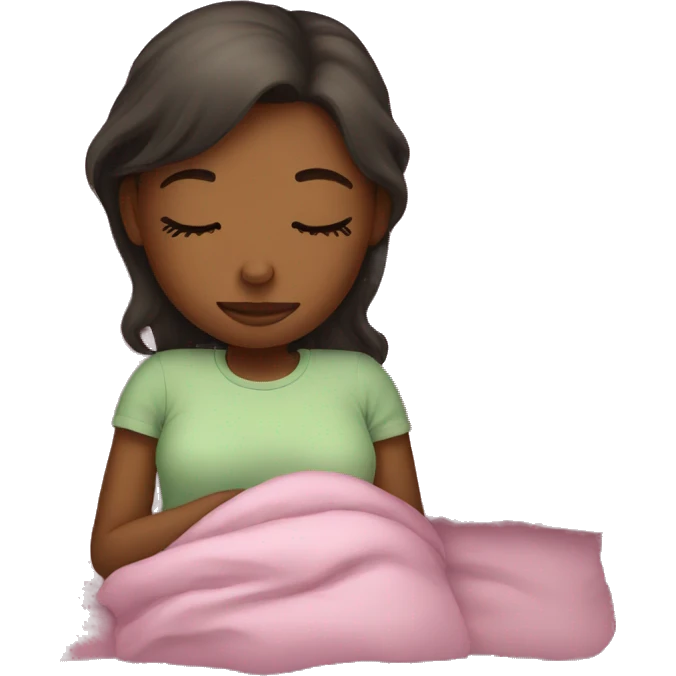 Girl sleep emoji
