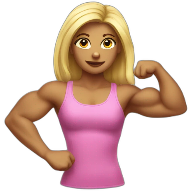 bicep girl emoji