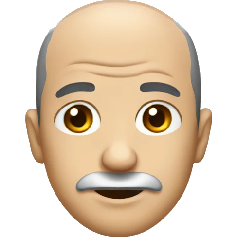 Balding  emoji