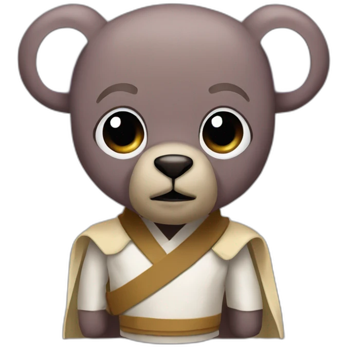 A Mace Windu bear emoji
