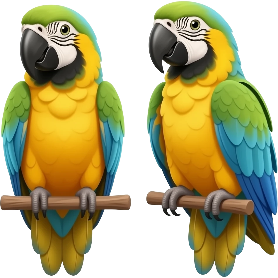 All Parrots emoji