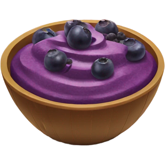 Acai bowl emoji