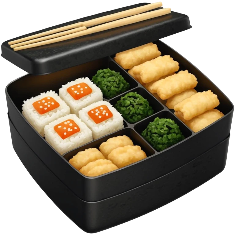 Bento box emoji