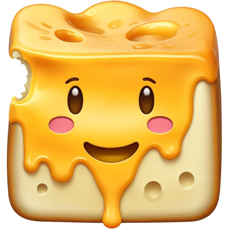 Cheesy wagle emoji