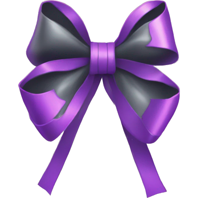 Y2K bow emoji