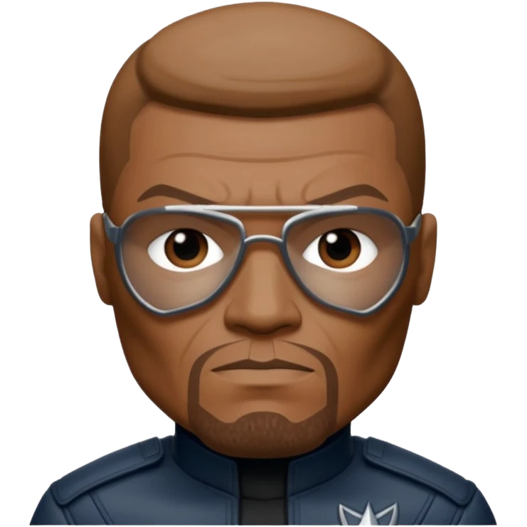 nick fury marvel movies character face only memoji emoji