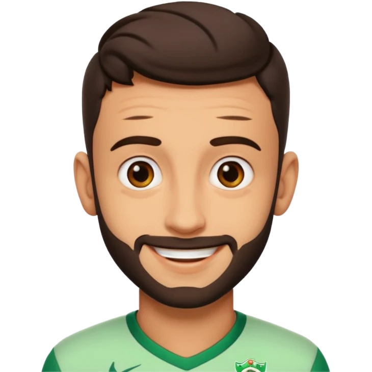 Realistic emoji of Bruno Fernandes emoji