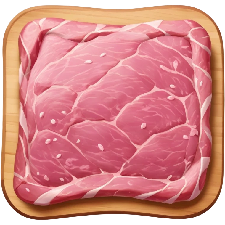 impressionist SPAM MEAT monet outdoor landscape  emoji