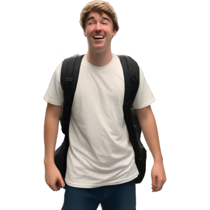 mrbeast in real life emoji