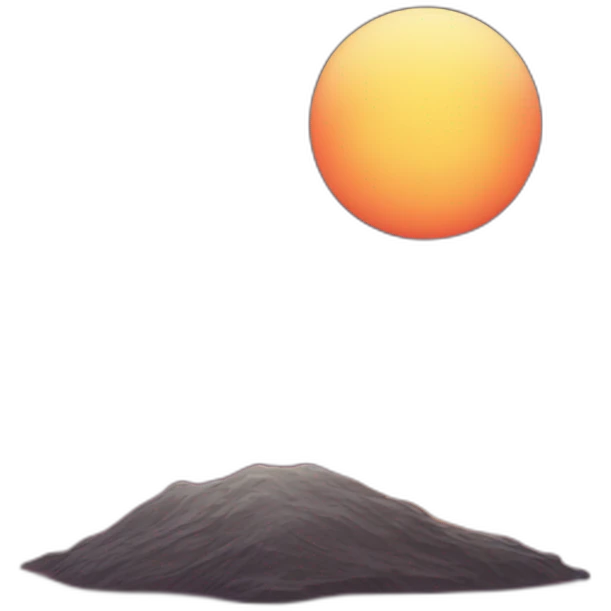sunset on the moon emoji