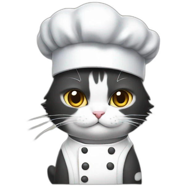 hideo kojima cat chef emoji