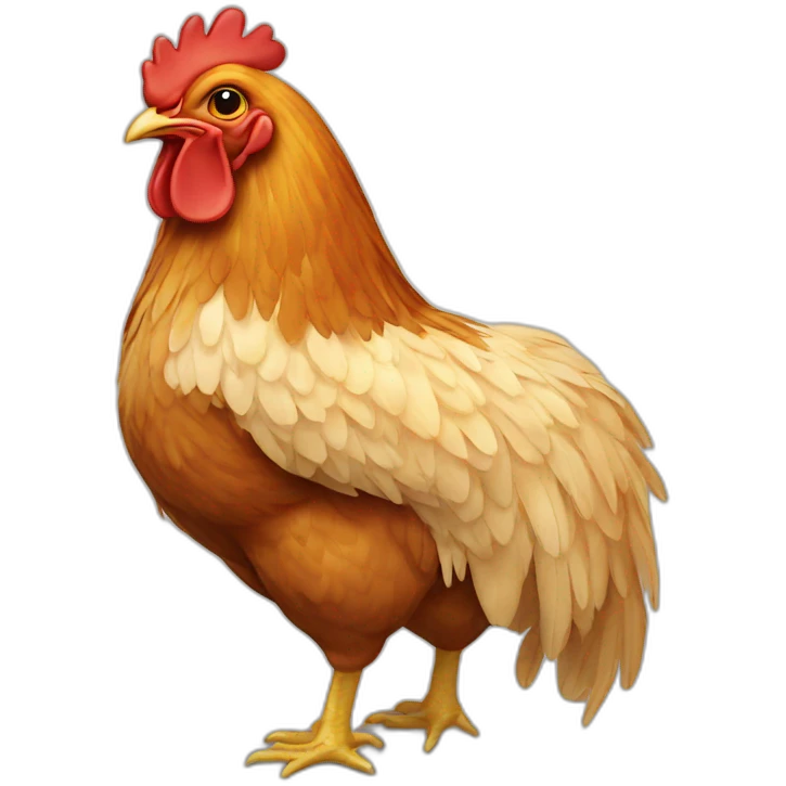 chicken emoji