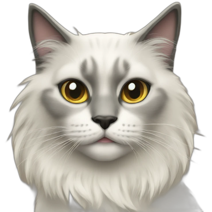 Neva masquerade cat emoji