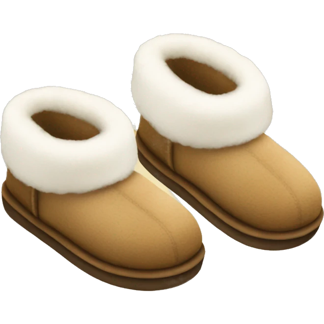 Uggs slippers emoji