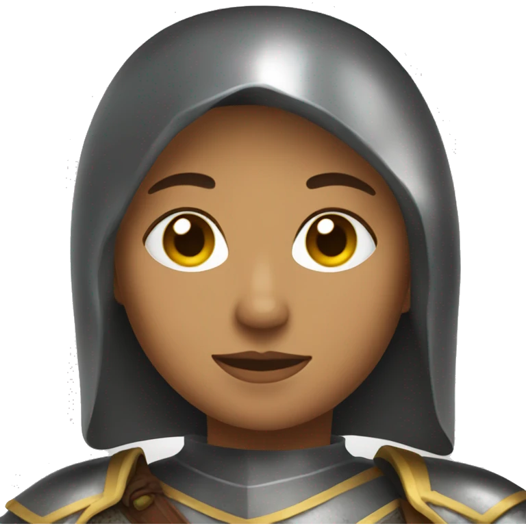 latin female knight emoji