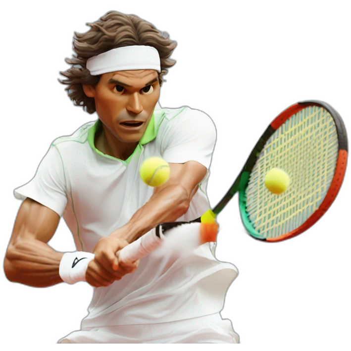 Raphael nadal playing tennis emoji