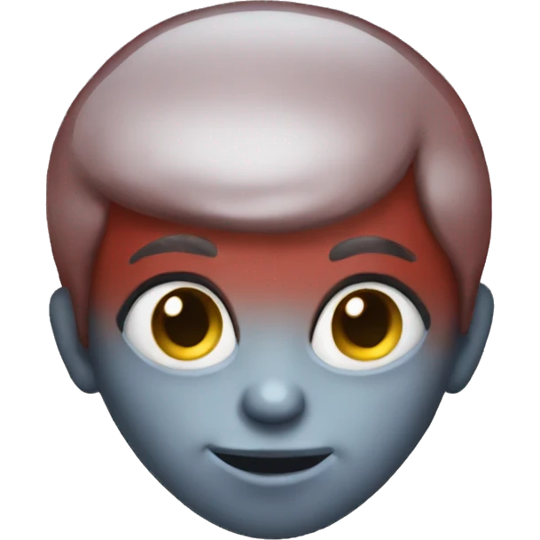 alien with red hair emoji