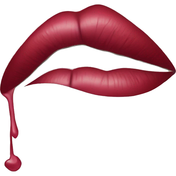 lipstick kiss letter emoji