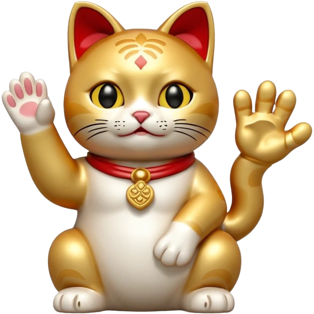 Maneki cat emoji