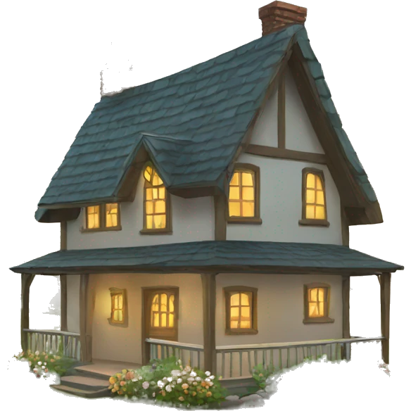 cottage emoji
