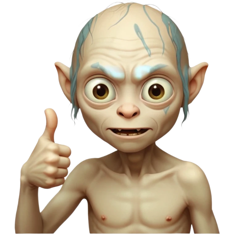 thumbs up golum emoji