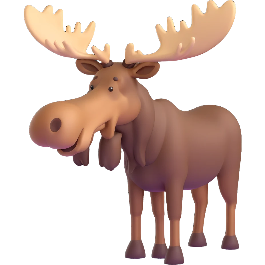 Moose emoji
