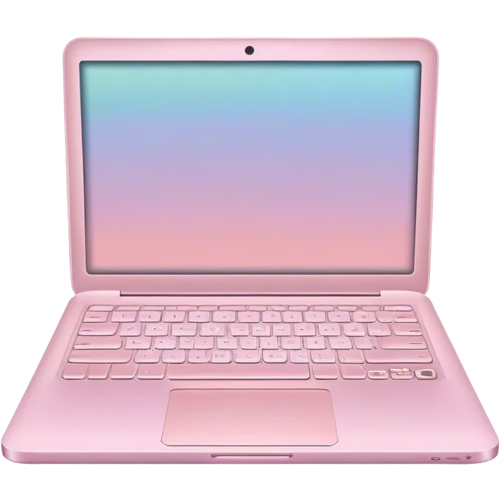 pastel laptop emoji