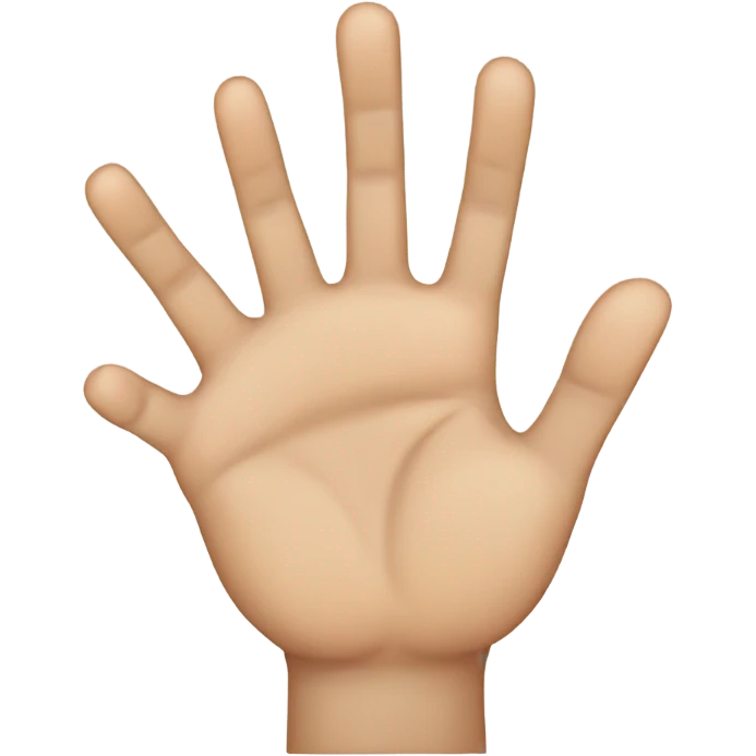 left hand  emoji