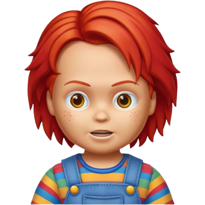 Un emojin de chuky emoji