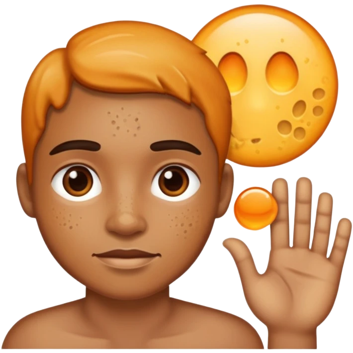 Hyper pigmentation emoji
