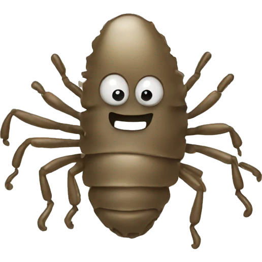 laughing lice emoji
