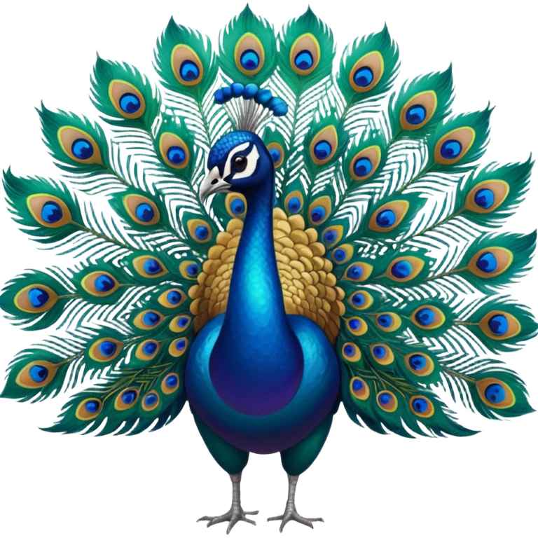 Peacock emoji