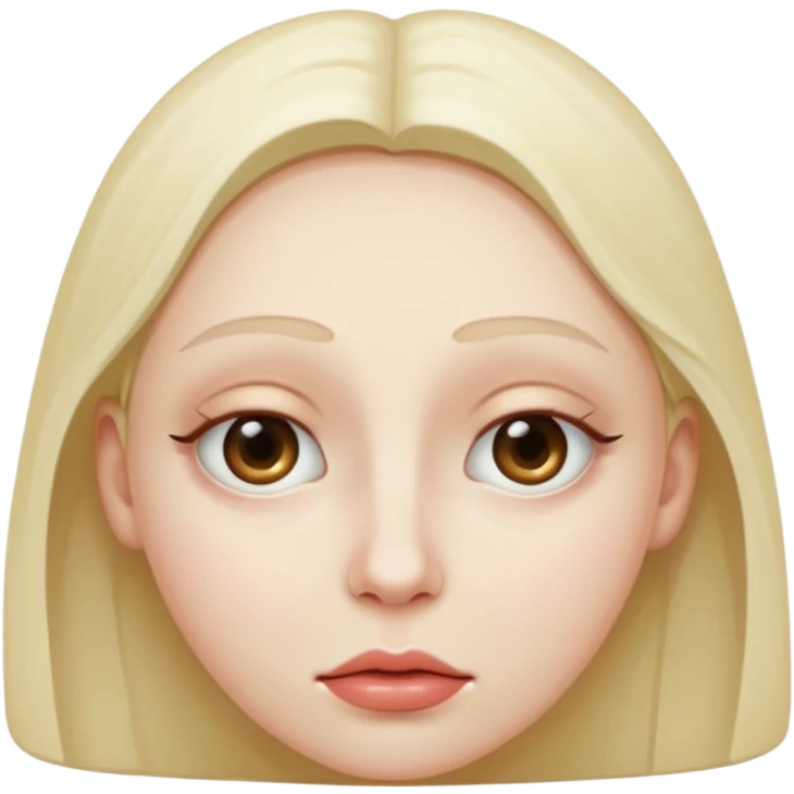malnourished face emoji