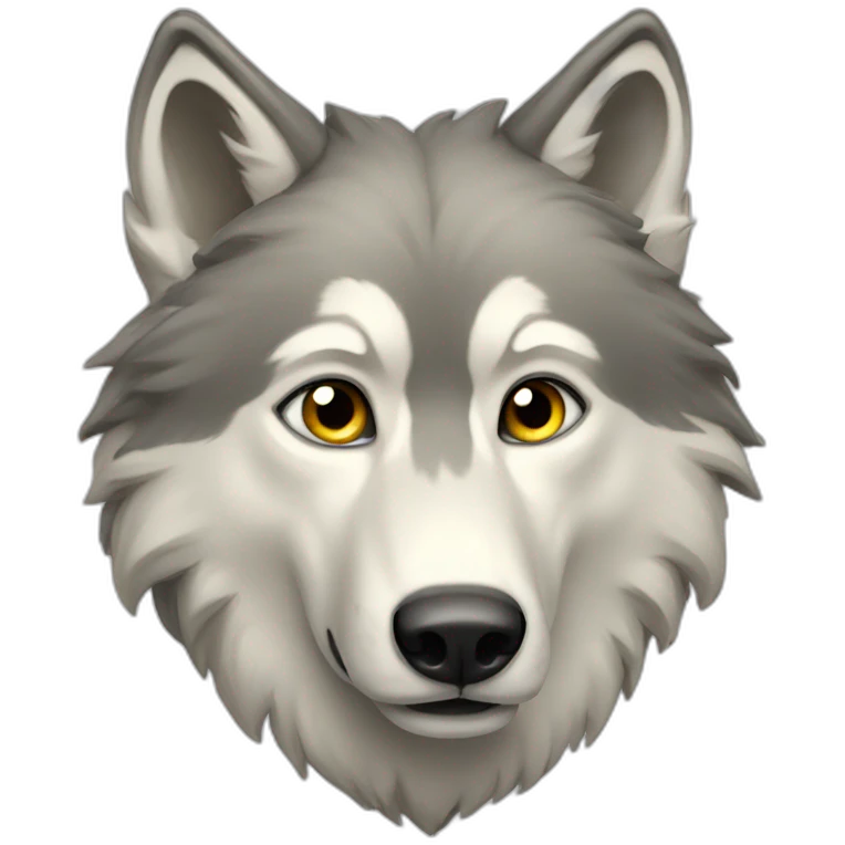 Jeune loup emoji