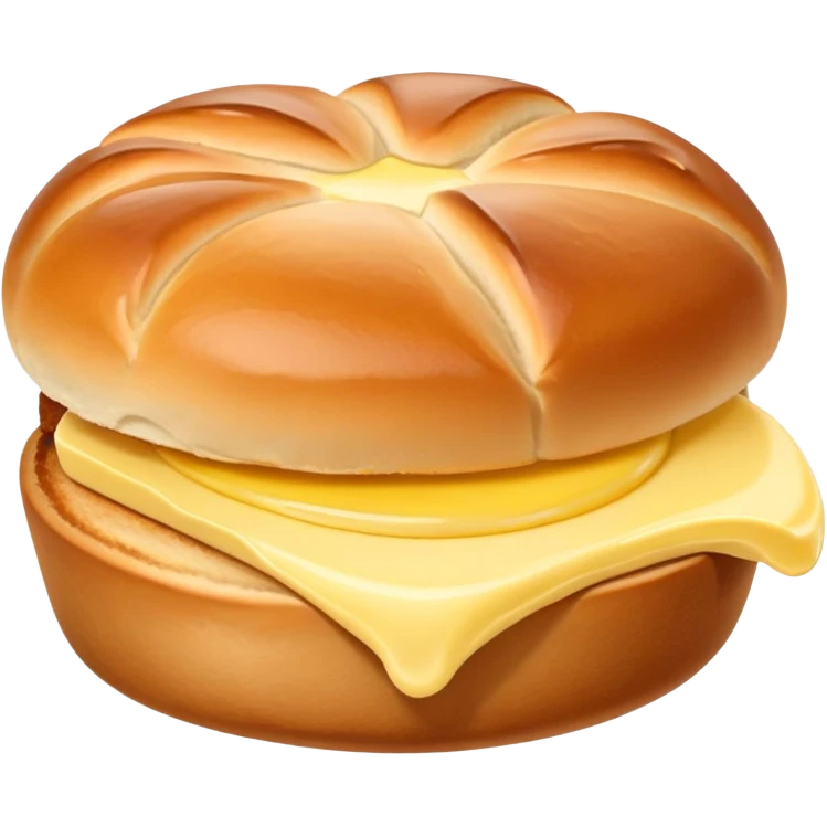 Kartoffelbrötchen with a small pat of butter emoji