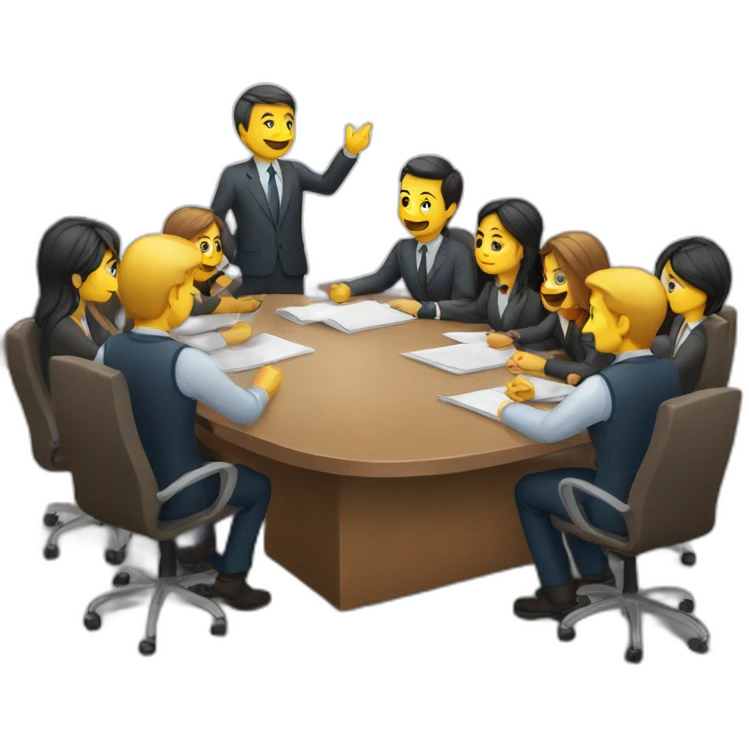 working meeting emoji