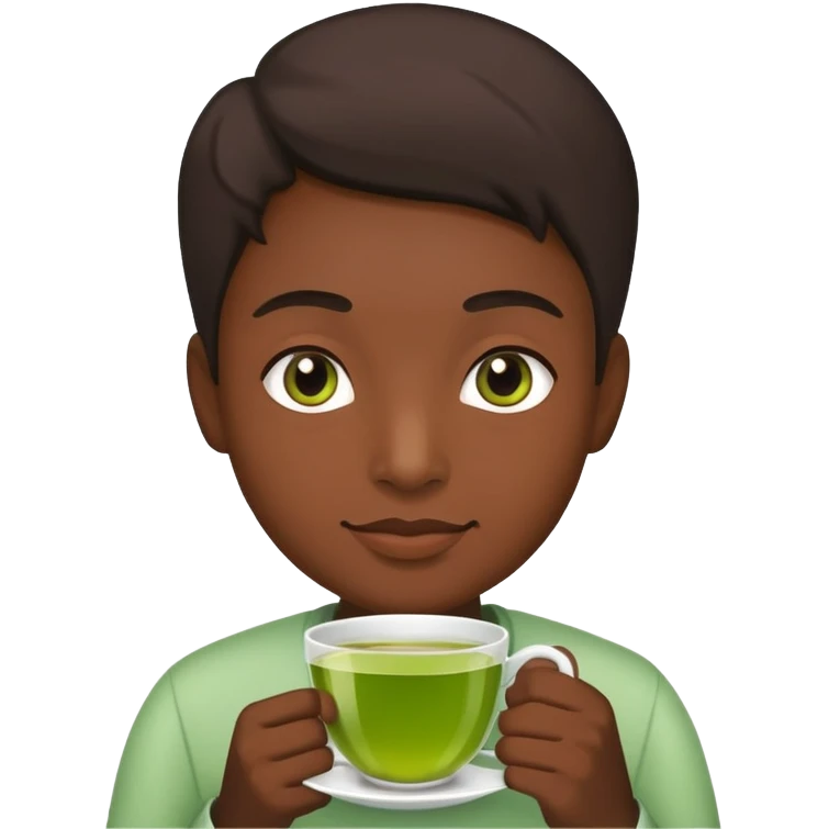 🤏🏾🍵 emoji