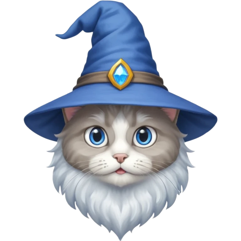 A wizard cat emoji