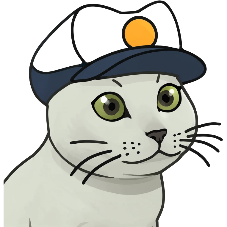 Cat with a hat emoji