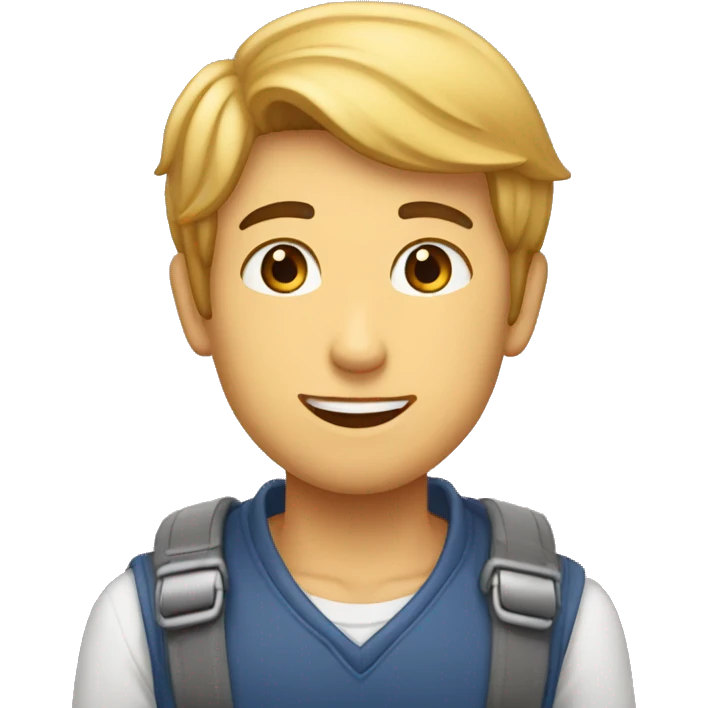 Garçon amoureux  emoji
