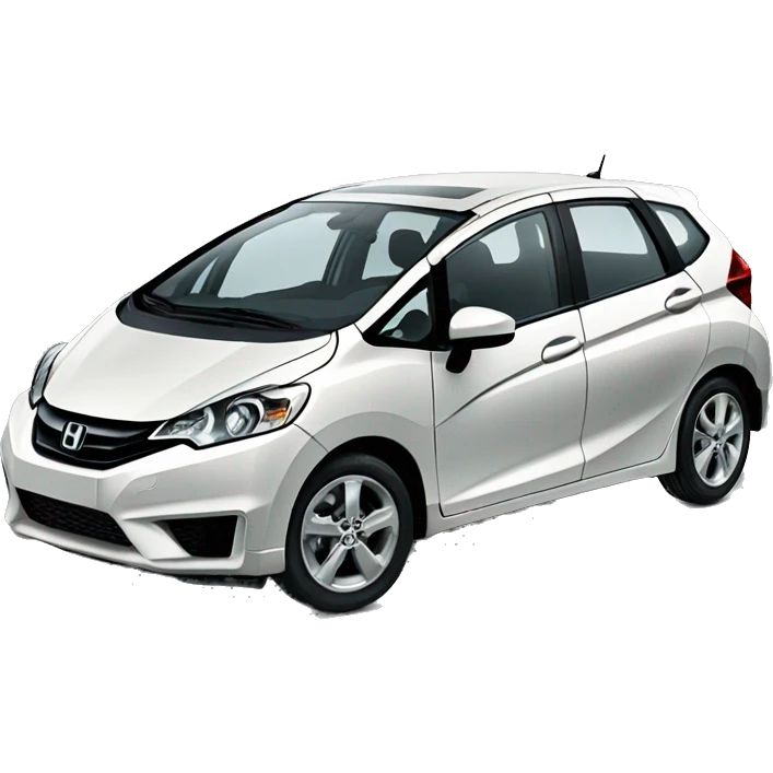 2013 black honda jazz emoji
