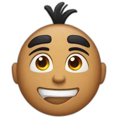 This emoji 🤨 but with the rock’s face emoji