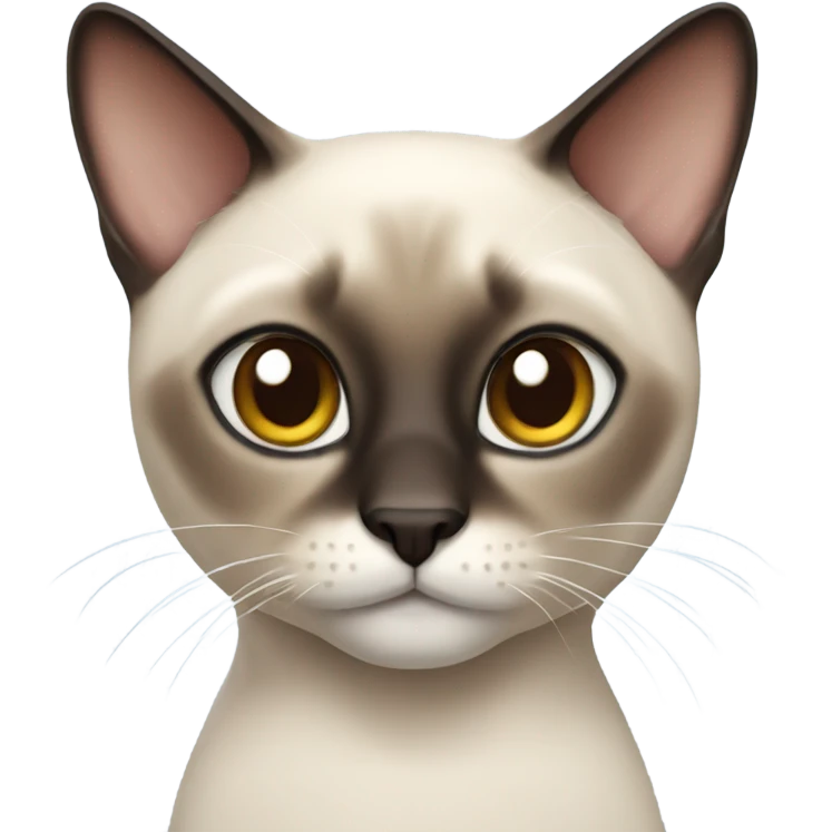 Siamese cat male emoji