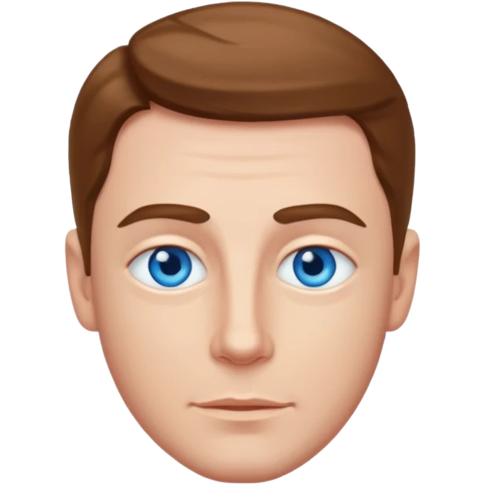 John Dall with blue eyes emoji