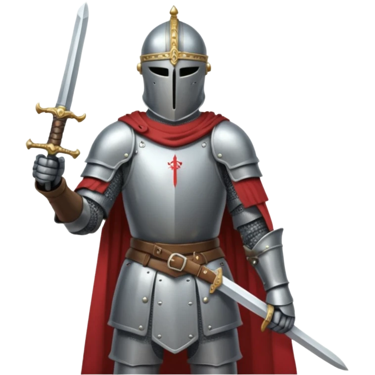 Headless Knight with Sword close up emoji
