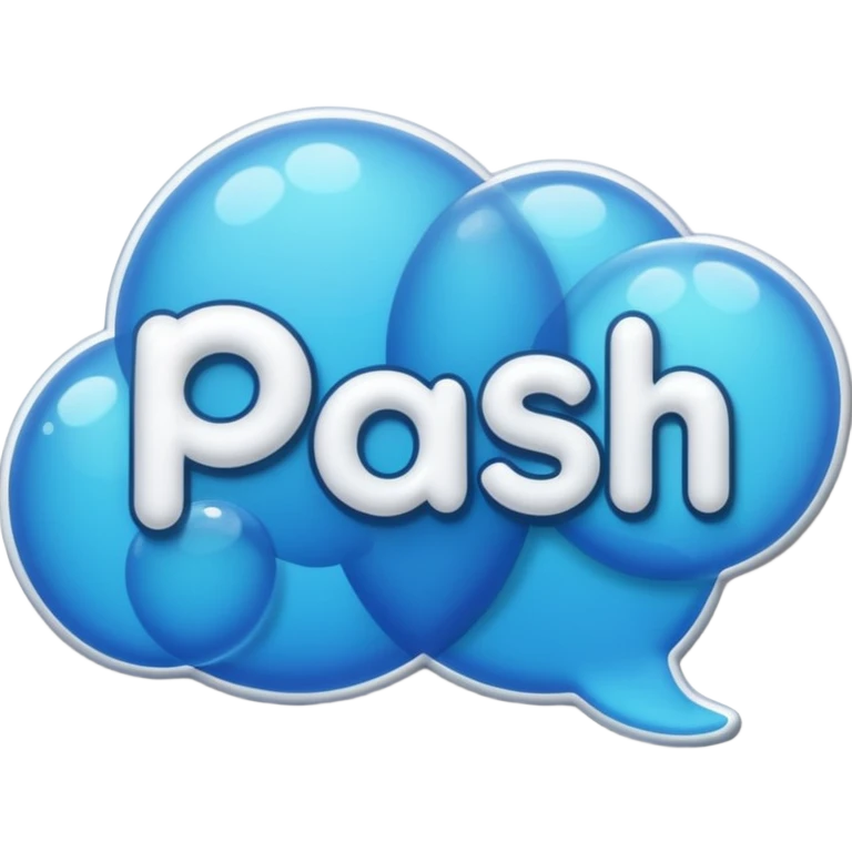 Create a sticker that says “PSSH”  emoji