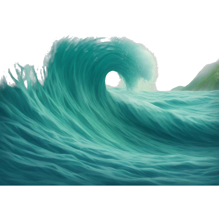 sea ​​wave emoji