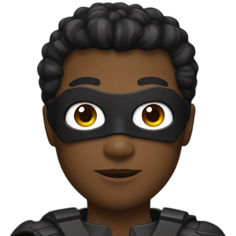 black-batman emoji
