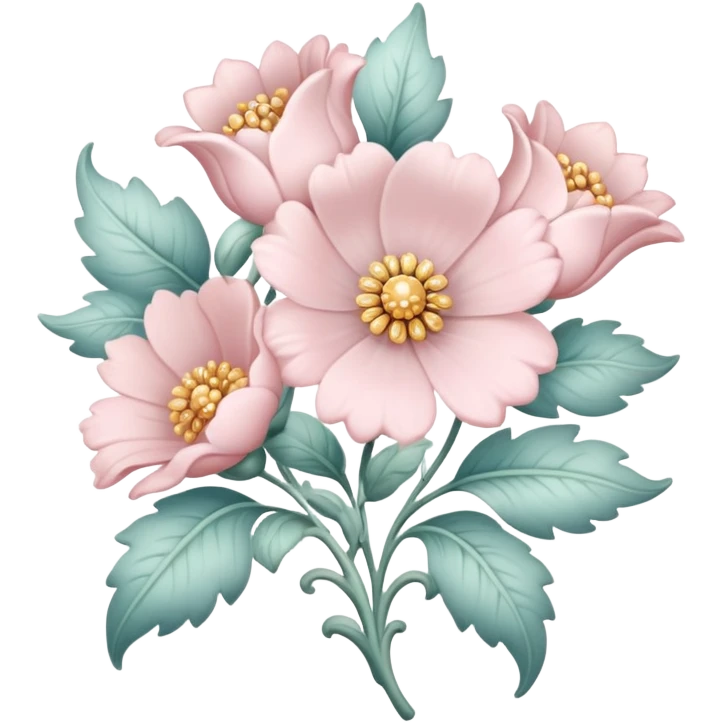 rococo flower  emoji