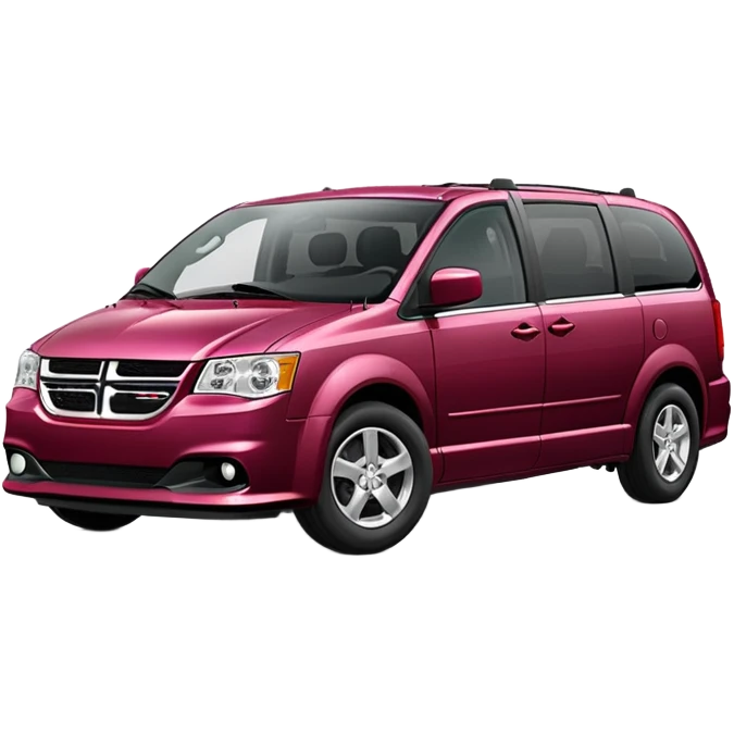Deep Cranberry dodge caravan  emoji